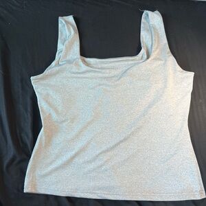 SHEIN Light Gray Tank Top